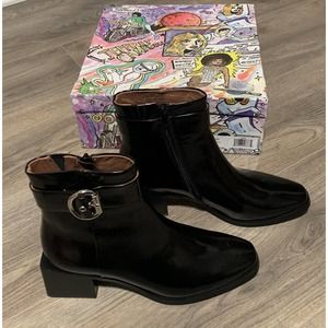 Jeffrey Campbell Regan 3 Low Cut boots Women's Size 9.5 Block Heel